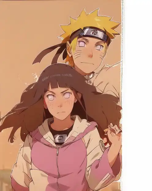 AI Art: Naruto x Hinata by @Anonymous