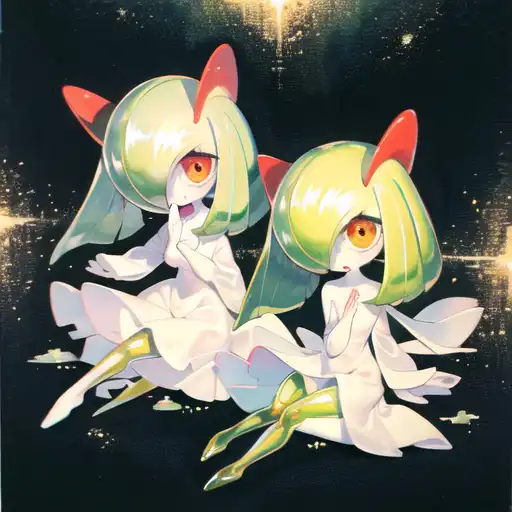 AI Art: Shiny Mega Gardevoir by @Team Yell Grunt