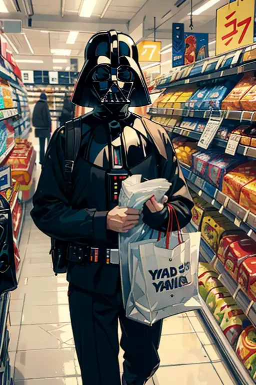 Darth deals vader shopping