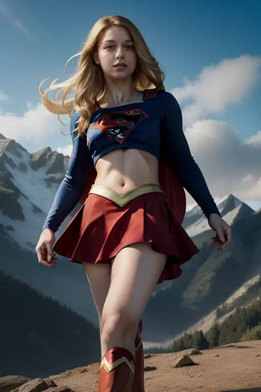 Supergirl Underboob deals