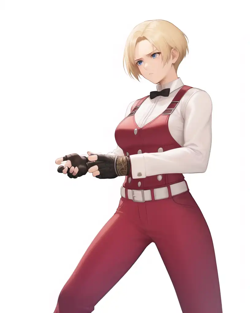 Premium AI Image  The king of fighters anime character