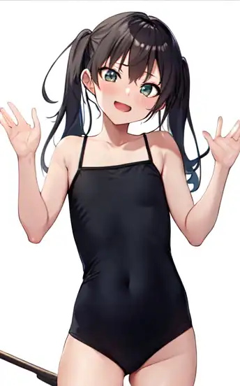ai生成　ロリ スク水 Exploring images in the style of selected image: [スク水ロリっ娘] | PixAI
