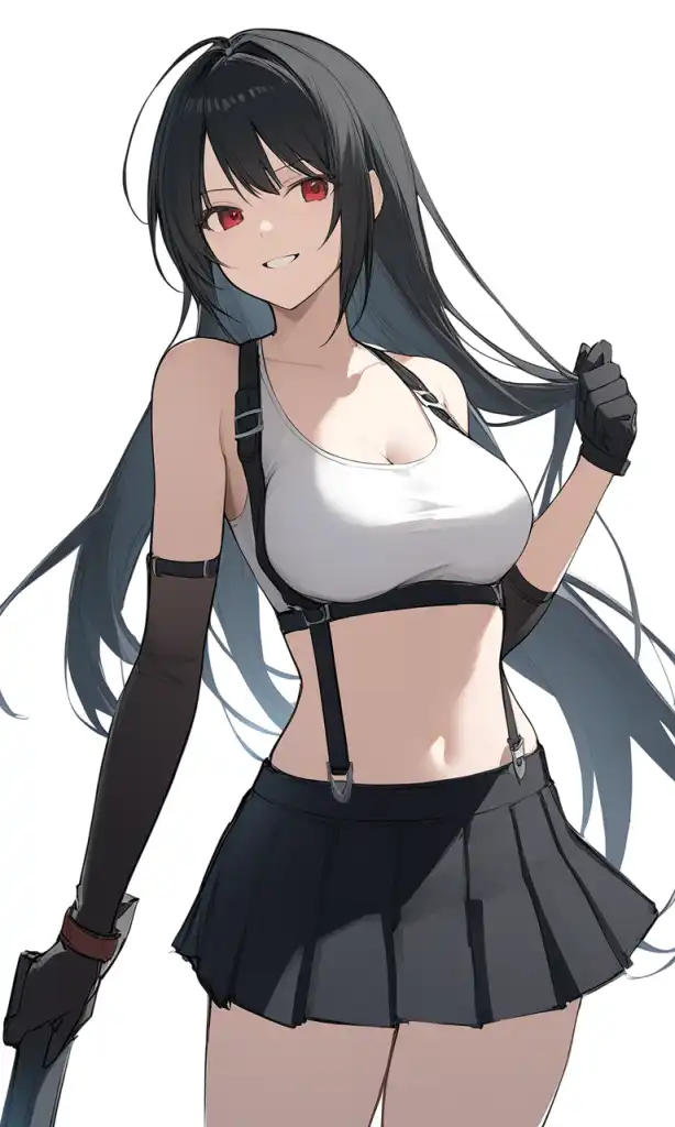 Exploring images in the style of selected image: [「Final Fantasy VII」 - Tifa  Lockhartの喜び] | PixAI