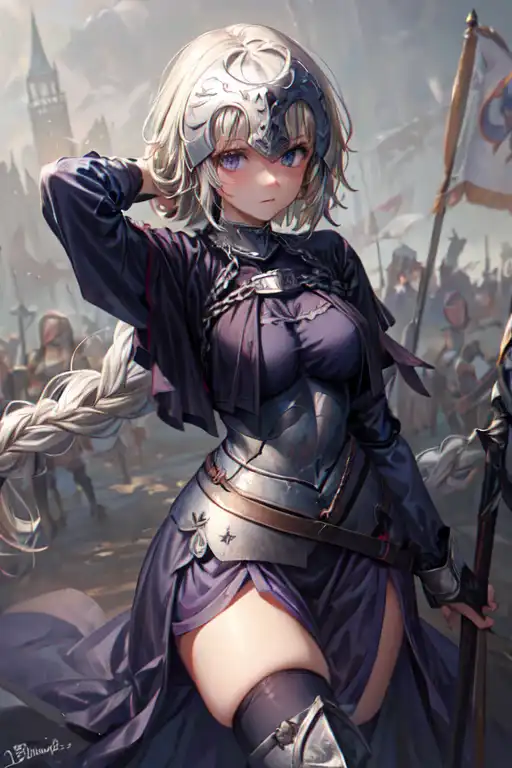 Jeanne D'ARC in 2023  Anime warrior, Jeanne d arc, Anime