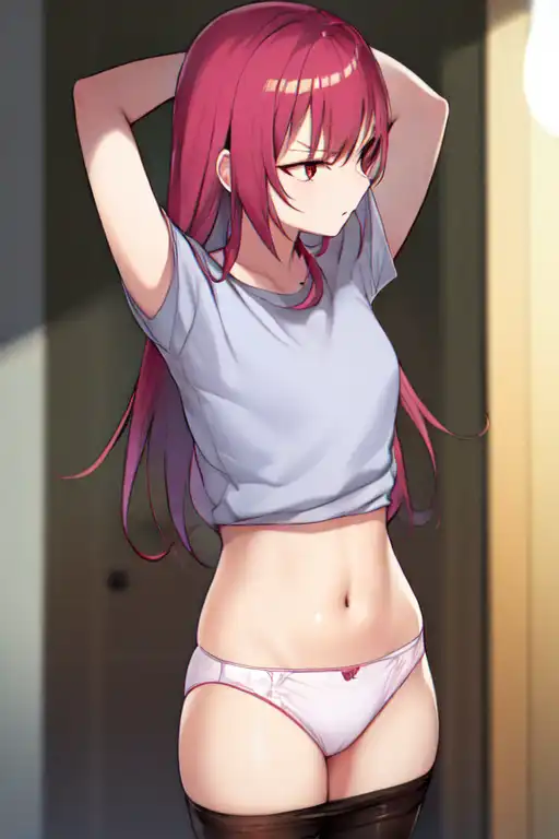 Exploring images in the style of selected image: [anime underwear