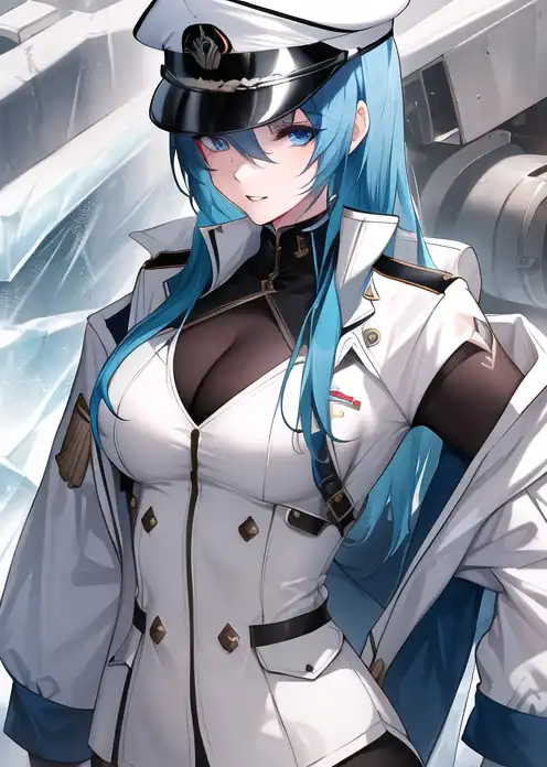 AI Art: Esdeath ( Akame Ga Kill ) by @LancelotWolf