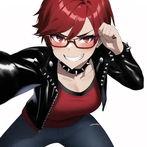 Why is there so much edgy red fanart?