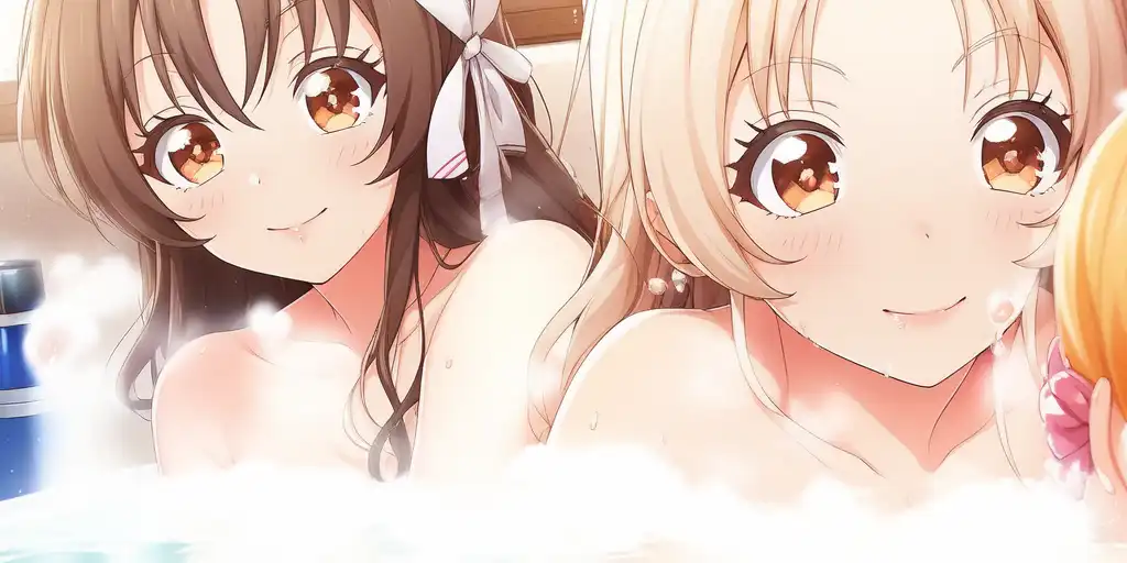 AI Art: 水着無し 椎名ゆかり&逢坂ここ（ハチナイ・八月のシンデレラナイン） by @fancy001 | PixAI