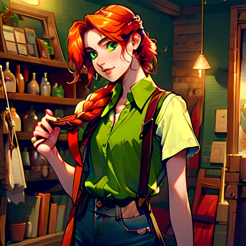 AI Art: Leah (Stardew Valley) by @Press | PixAI