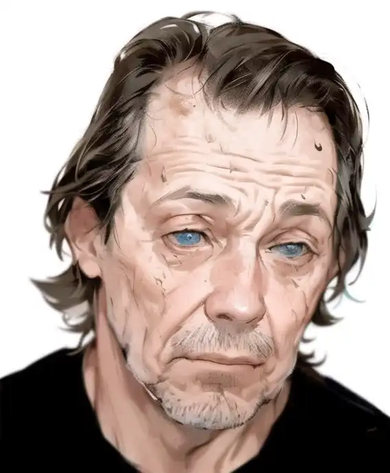 Exploring images in the style of selected image Steve Buscemi v2