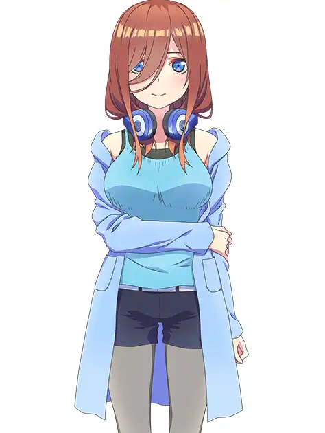 Modelo AI Art LoRA: Miku Nakano (Quintessential Quintuplets / ova style)