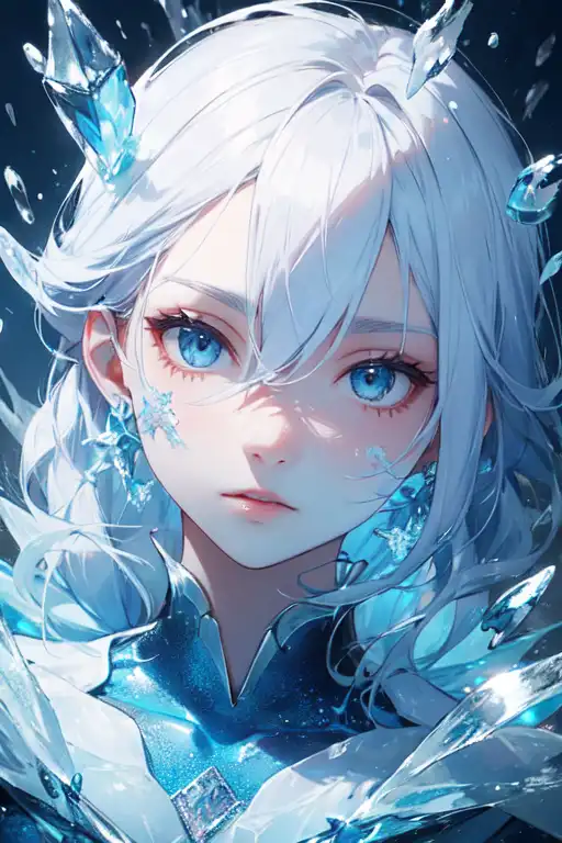 anime ice spirit