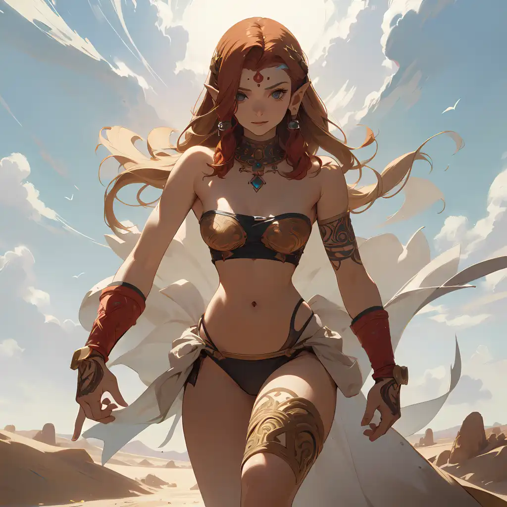 AI Art: Gerudo Woman (Urbosa) by @Julian Picazo | PixAI