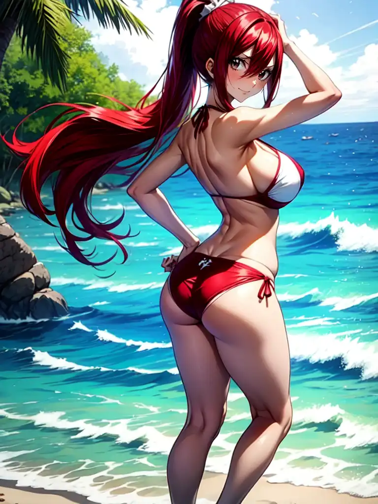 Exploring images in the style of selected image: [Erza Scarlet ] | PixAI