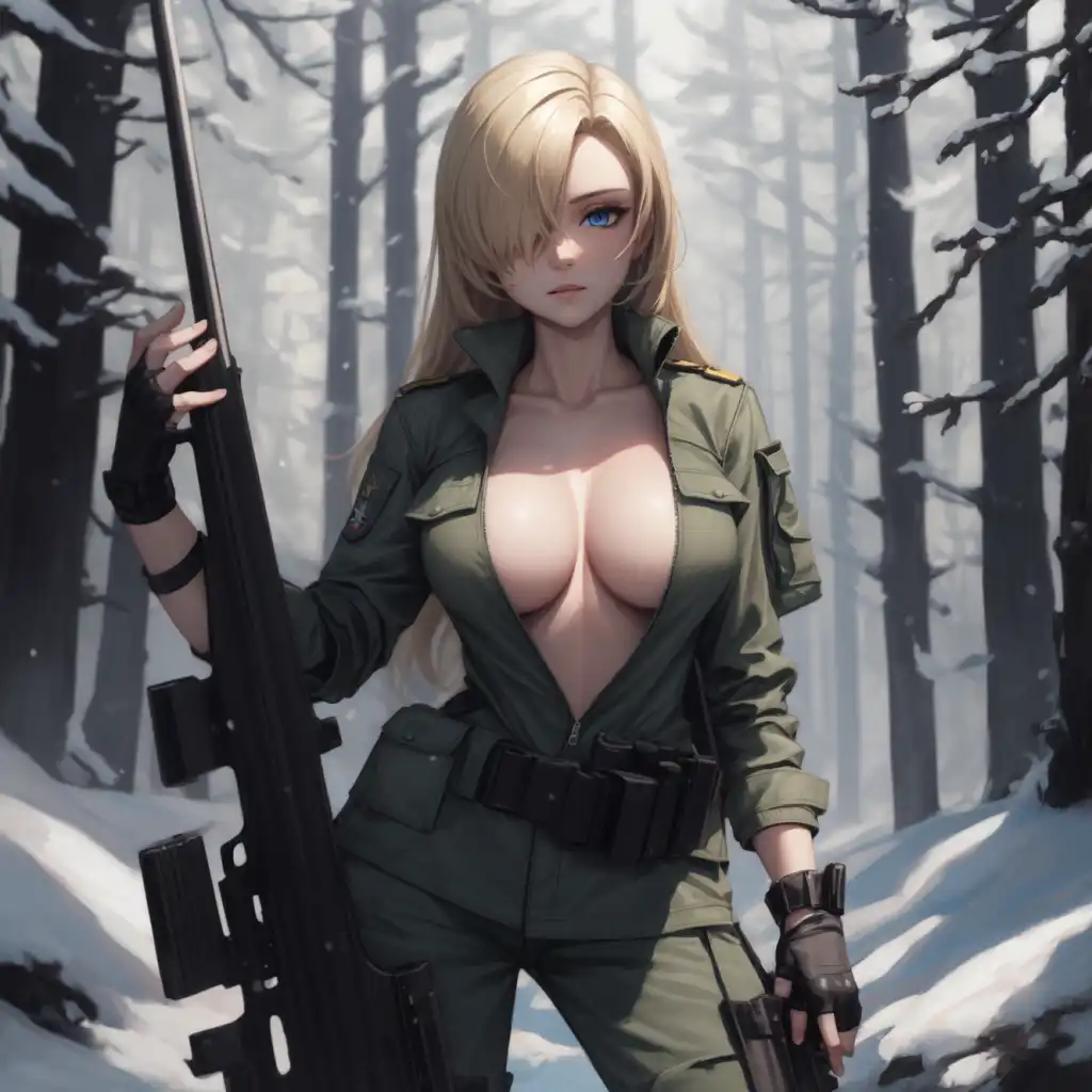 Exploring images in the style of selected image: [Sniper Wolf] | PixAI