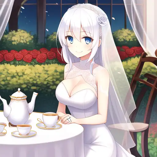 Anime Heroine Tea Sets : tea cup and saucer