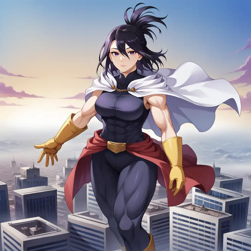 AI Art: [NOC] Nana Shimura | My Hero Academia by @Jeanberry | PixAI