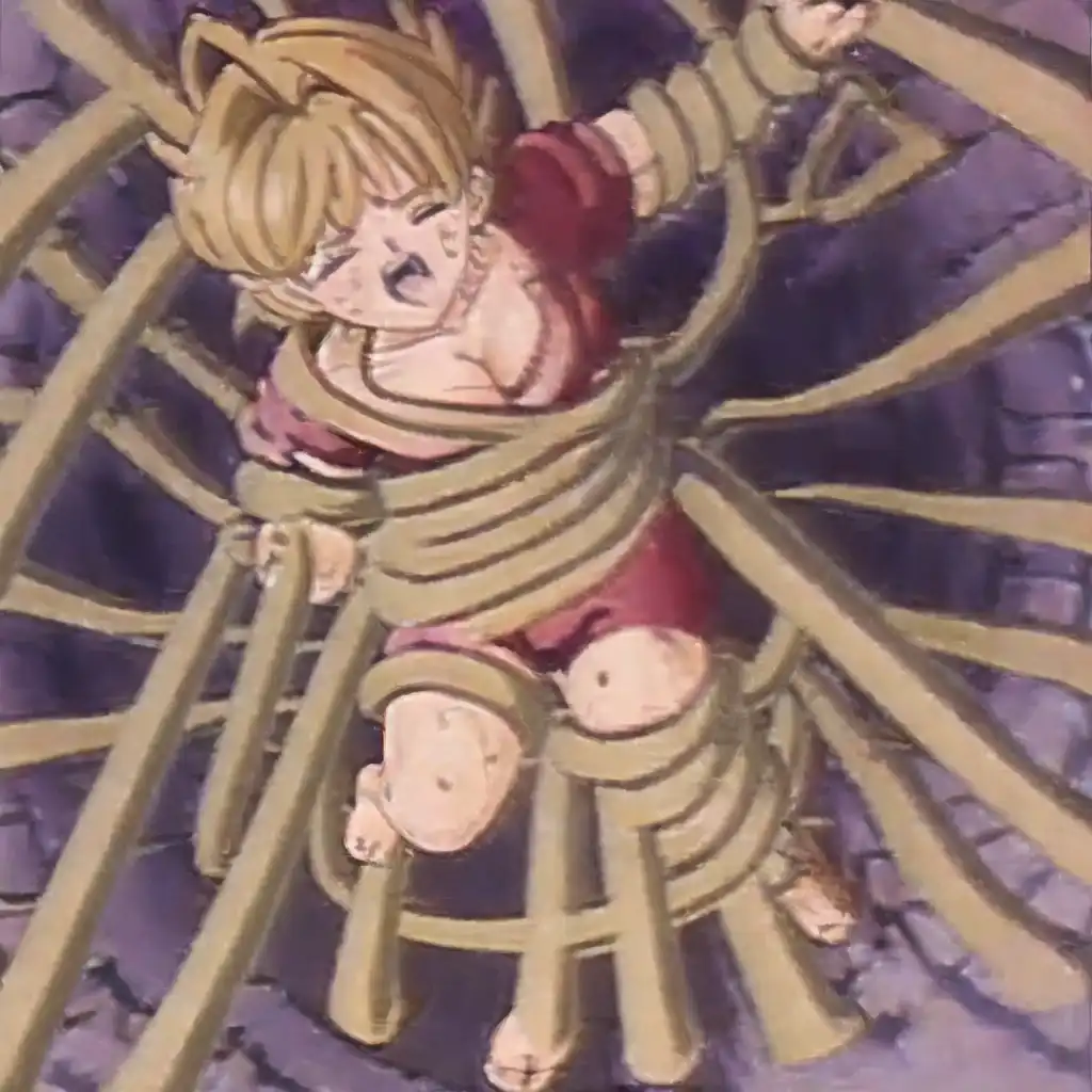 card captor sakura tied up in tentacles barefooted3