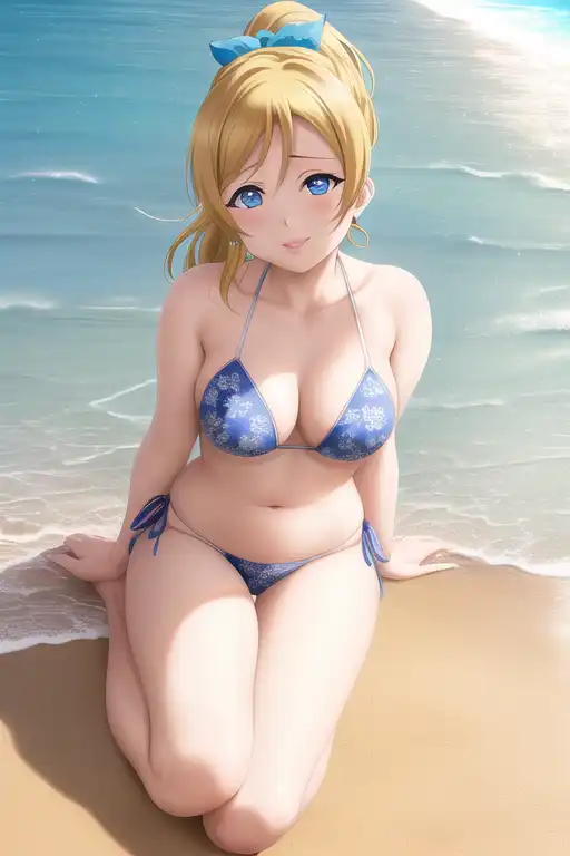 AI Eli Ayase PixAI