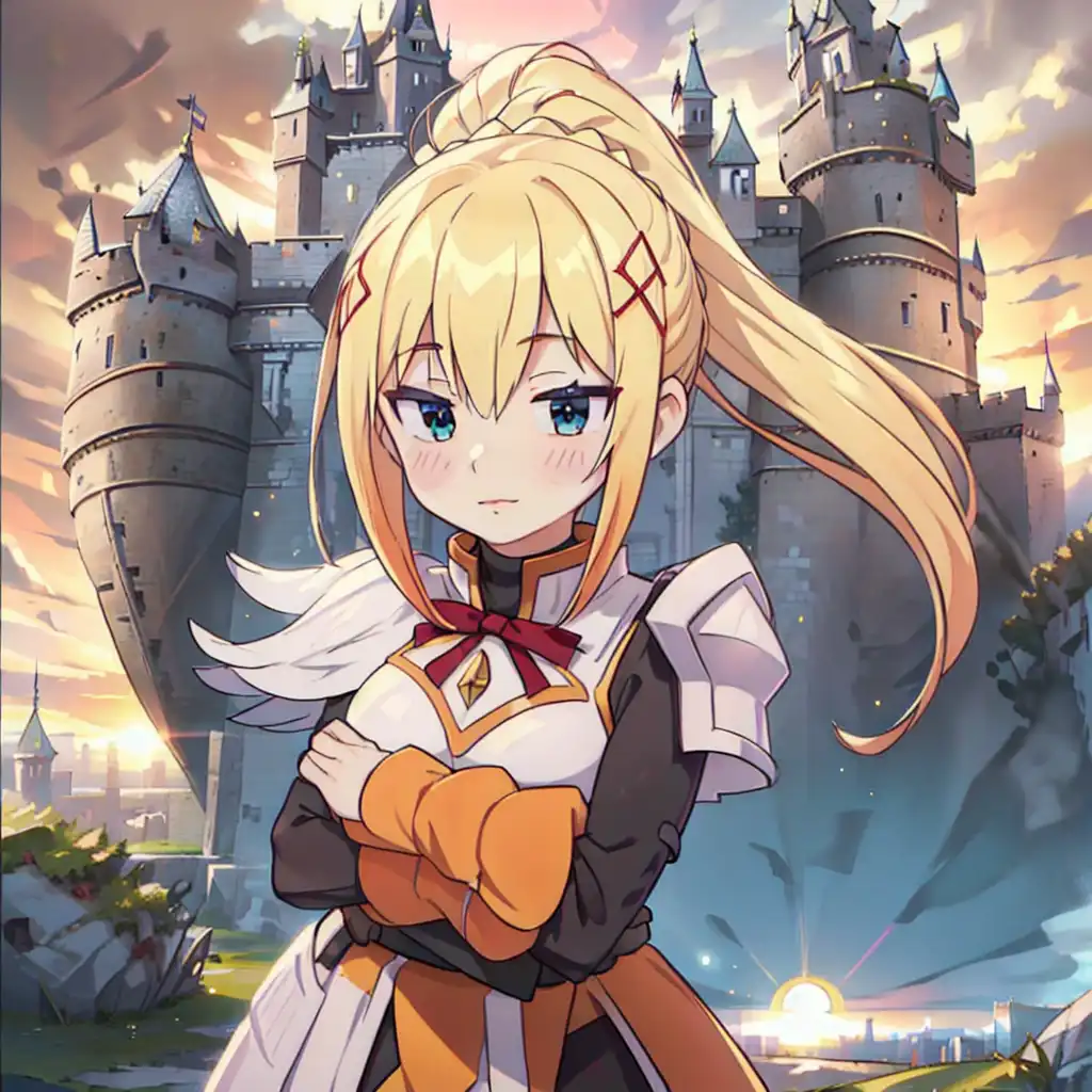 AI Art: Darkness {Konosuba} by @Jordan0823 | PixAI