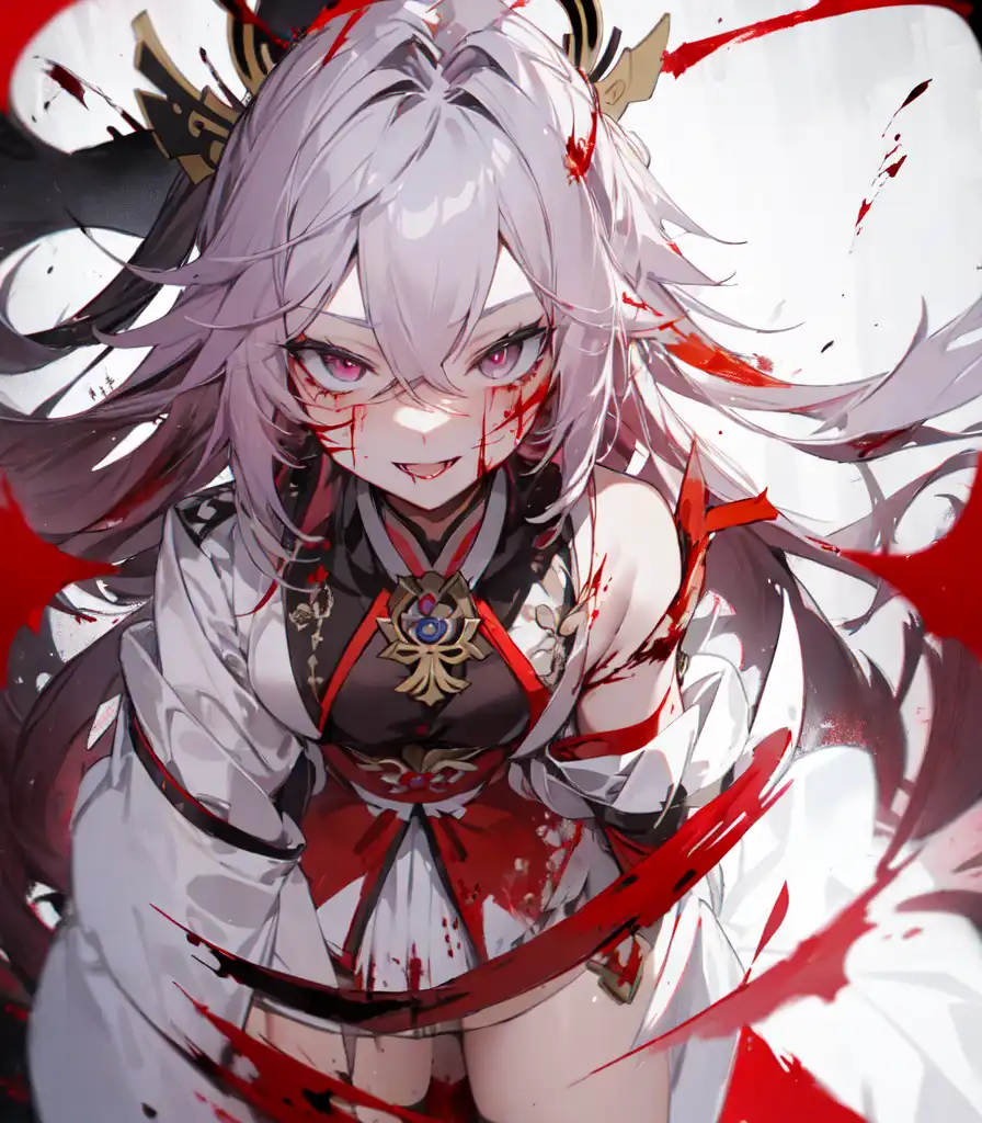 Exploring images in the style of selected image: [Yae miko yandere ] | PixAI