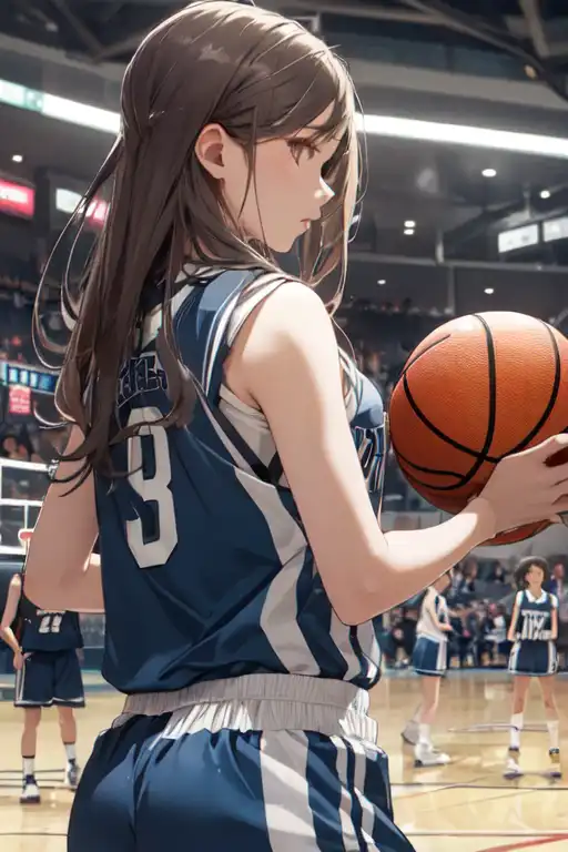 Aesthetic Cute Girly Basketball Wallpapers: Playful and Stylish