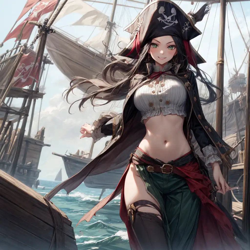 Pirate Captain Beidou. Kimeii - Illustrations ART street