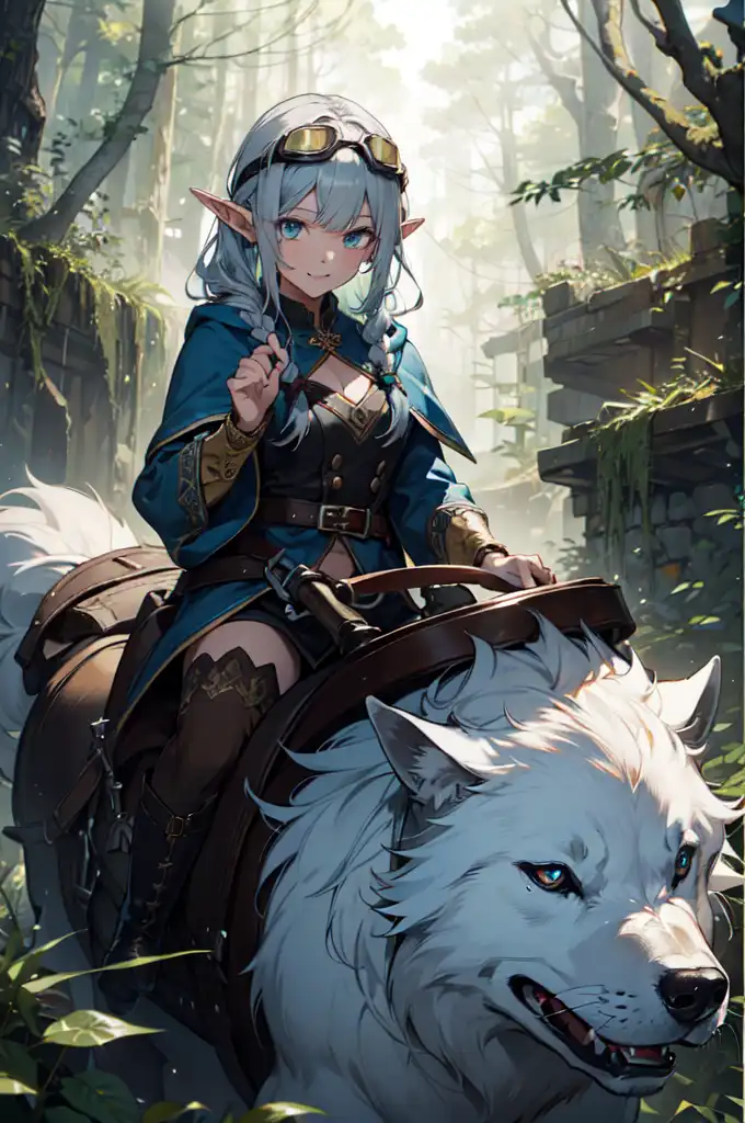 anime guardian wolf