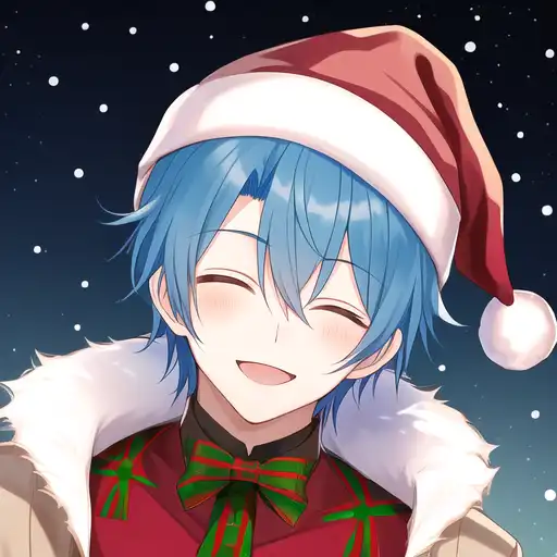 Pic. #Girls #Anime #Hair #Blue #Christmas #Boys #Lost #Visual