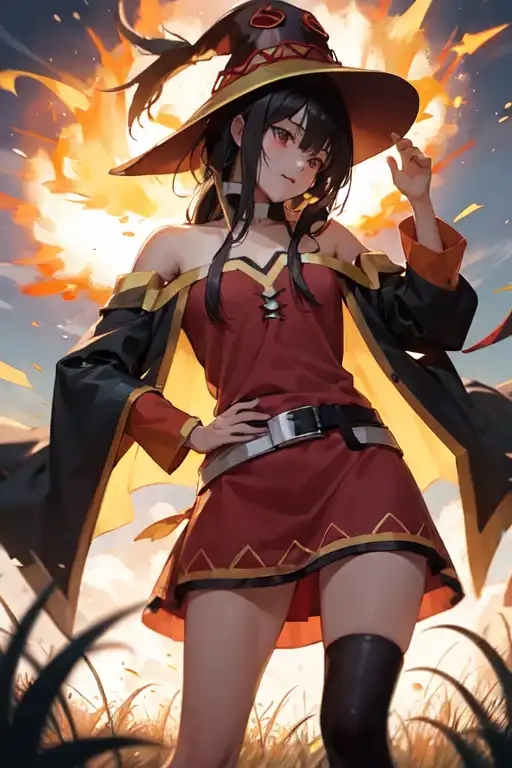 X 上的Cloudskimmer Cosplay：「EXPLOSION!!! #megumin #kazuma