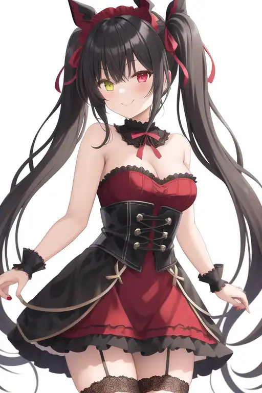 AI Art LoRA Model: Tokisaki Kurumi(date a live) v1.5