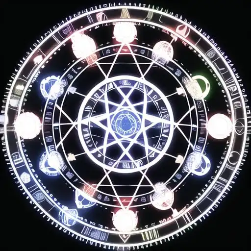 anime magic circle