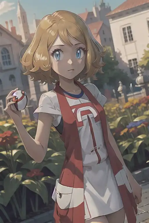 AI Art: Serena Pokemon by @Jamess8 | PixAI