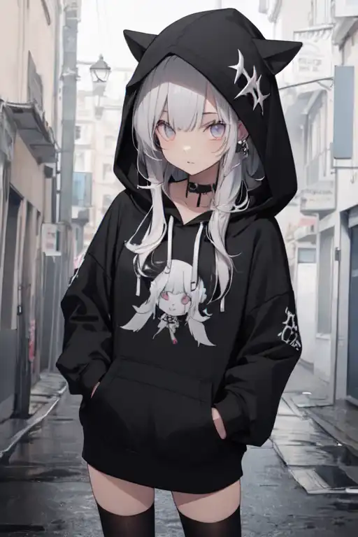 Anime hoodie art shop