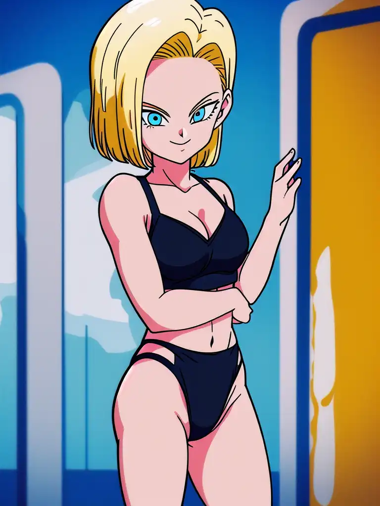 AI Art: Android 18 by @AnimeCrawford | PixAI