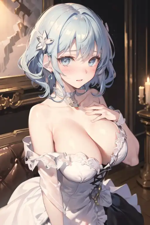 AI Art: Deep cleavage by @High Happy