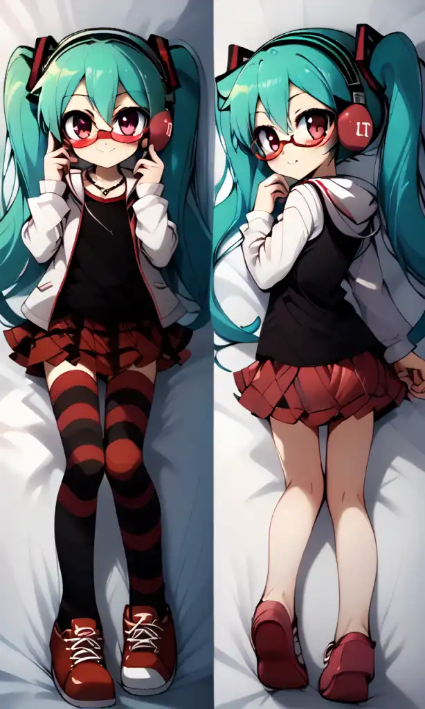 Exploring images in the style of selected image: [Hatsune Miku (Natural)/ 初音ミク（ナチュラル）抱き枕カバー (4)] | PixAI