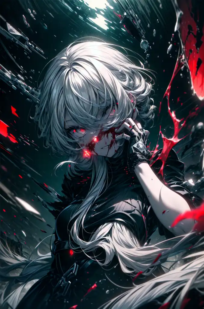 Tokyo Ghoul:re, Tokyo Ghoul, anime girls, red eyes, HD phone